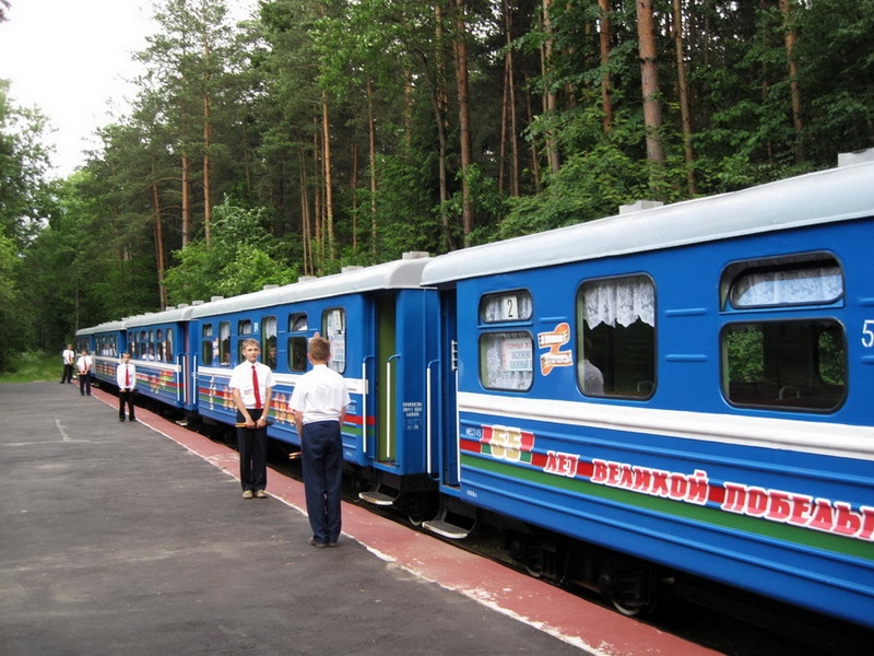 Детская железная дорога Минска открывает сезон