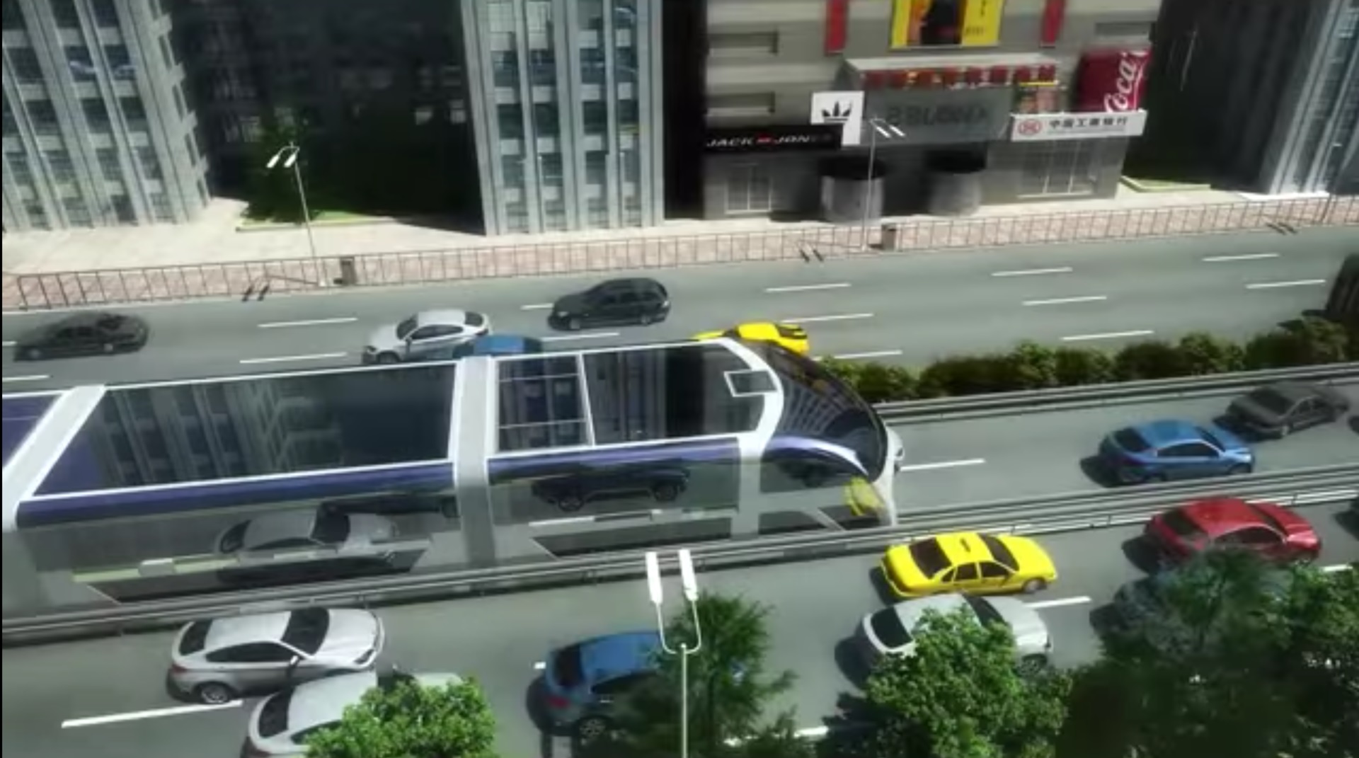 На выставке в Пекине представили автобус будущего