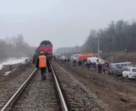 Следком назвал причину схода поезда под Ульяновском