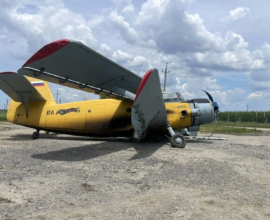 Самолет Ан-2 совершил жесткую посадку в Краснодарском крае